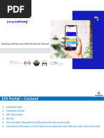 ESS Portal User Manual