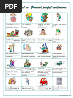 Present perfect vs present perfect continuous