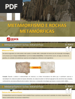 Domíno 3 - 1- Metamorfismo e rochas metamórficas