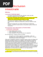 Occlusion intestinale