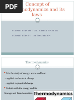 thermodynamics SYEDA BISMA