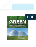 Get Green Nanotechnology Solutions for Sustainability and Energy in the Built Environment 1st Edition Geoffrey B. Smith free all chapters