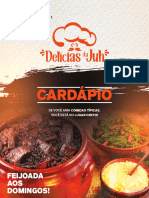 Cardápio Delicias Da Juh