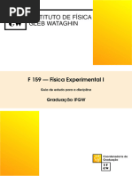 1S-2024 F 159 — Física Experimental I - Guia de estudo para a disciplina  - Versão Maio-2024_069c9bc63ffaa684dec40c0924b84ee1