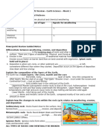 FCAT review earth science worksheet