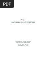 LVMH - Reference Document 2009