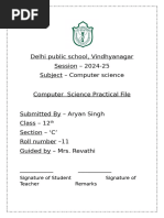 c.s Practical File Hassium Class 12[1]