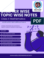 Class 10 Maths Chapterwise Topicwise Notes Chapter 4 Quadratic Equations