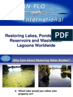 Clean-Flo International: Restoring Lakes, Ponds, Rivers, Reservoirs and Wastewater Lagoons Worldwide