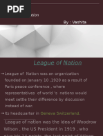 Vashita League of Nation