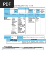 Sesión de aprendizaje Personal Social PODERES DEL ESTADO 25-11-24