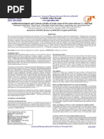 Antidiarrheal, Analgesic and Cytotoxic Activities of Crude Extract of Oroxylum Indicum (L.) Stem Bark