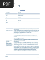 Syllabus Industrial Economics