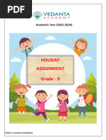 Grade 9_holiday Assignment_2023 -2024