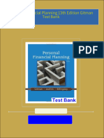 Personal Financial Planning 13th Edition Gitman Test Bank PDF Download Full Book with All Chapters