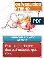 Histología Del Oído Interno