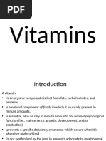 Fat Soluble Vitamins