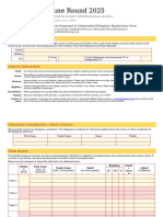 WSC Pune Round Registration Form 2025