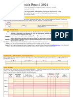 WSC Noida Round Registration Form 2024