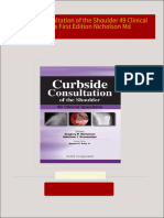 Get Curbside Consultation of the Shoulder 49 Clinical Questions First Edition Nicholson Md PDF ebook with Full Chapters Now