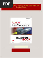 Buy ebook Adobe LiveMotion 2 0 First Printing Edition Adobe Creative Team cheap price