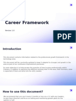 Career Framework Engeneering