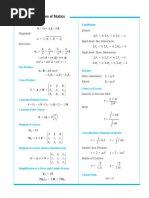 Centroid and Moment