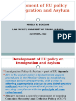 Development of EU policy on Immigration and Asylum_0