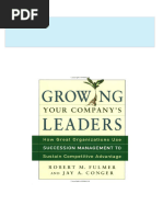 [FREE PDF sample] Growing Your Company s Leaders Robert M. Fulmer ebooks