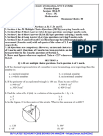 24-25 CBSE 9 Maths Practice Paper