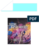 Social Psychology 10th Edition Saul Kassin All Chapters Instant Download