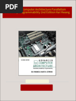 Instant download Advanced Computer Architecture Parallelism Scalability Programmability 2nd Edition Kai Hwang pdf all chapter