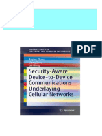 Full download Security Aware Device to Device Communications Underlaying Cellular Networks 1st Edition Aiqing Zhang pdf docx