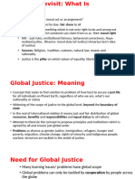 Global Justice Ppt