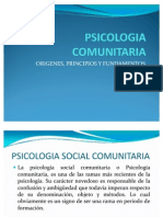 Psicologia Comunitaria