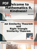 AA Similarity Theorem