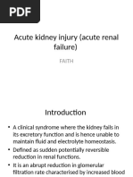 Acute Kidney Injury (Acute Renal Failure)