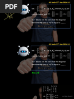 determinant imp pyq