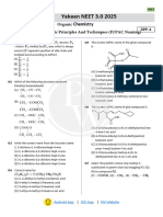 Organic Chemistry _ Some Basic Principles and Techniques (IUPAC Naming) _ DPP 04 (Of Lec-08) __ YAKEEN NEET 3.0 2025