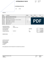 RIEGO AGRICOLA Y FERTIRRIGACION LTDA. COTIZACION 150101