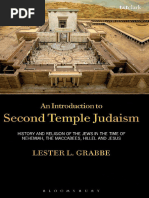 UMA INTRODUÇÃO AO JUDAÍSMO DO SEGUNDO TEMPLO - LESTER L. GRABBE