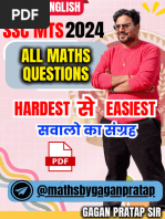 SSC_MTS_2024_All_Maths_Questions_Hard_To_Easy_Compilation_ENGLISH