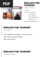 Unit 3 - Tour Operators