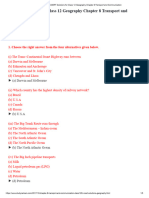 human geography Class 12 Geography Chapter 8 Transport and Communication