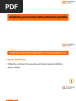 28. Integración por descomposición en suma de fracciones parciales