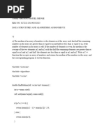 ICS 2105 DATA STRUCTURES AND ALGORITHMS ASSIGNMENT 1