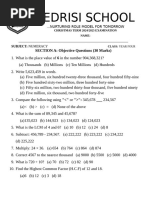 primary 4 Exam