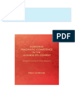 Instant Download Assessing Pragmatic Competence in the Japanese EFL Context Towards the Learning of Listener Responses 1st Edition Pino Cutrone PDF All Chapters