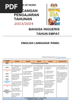 SOW ENGLISH YEAR 4 2023-2024 by SKMK