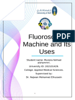 Fluoroscopy Machine and Its Uses